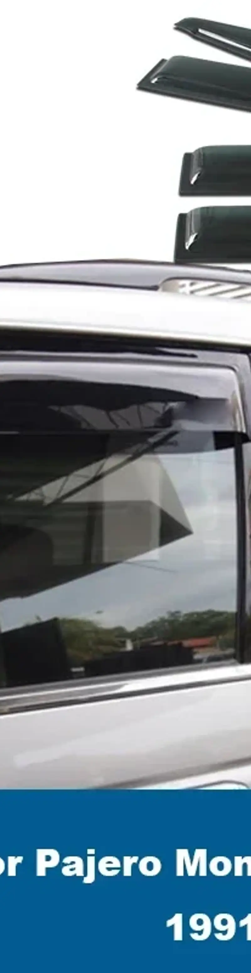 Side Window Deflector For Mitsubishi Pajero Montero V31 V32 V33 V46 1991 1992 19