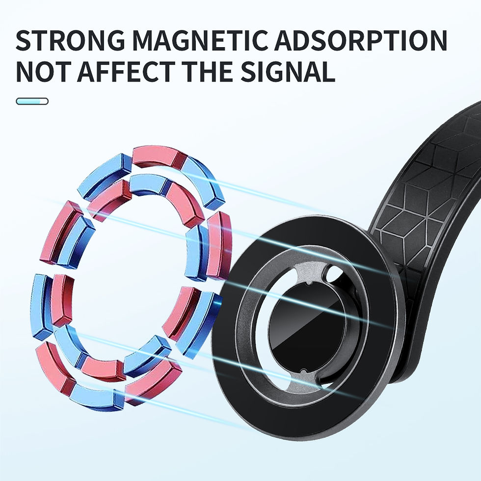Thumbnail: New Arrival Rotating Magnetic Memory Car Phone Mount for Dashboard Large Screen