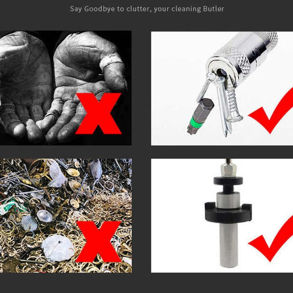 Thumbnail: 2/5/8/10LB Metal Pickup Stick Portable Metal Suction Stick Retractable Magnetic