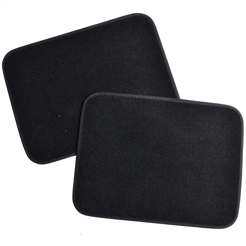 Thumbnail: Car Floor Mats 4 Pieces Carpet Protection - Universal Fit for Car, SUV, VA & Tru