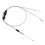 Thumbnail: Throttle Cable Acceleration Pump Carburetor Fit For Pit Dirt Bike 200cc 250..