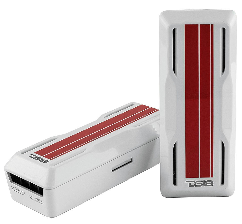 Thumbnail: DS18 SQCOMP 300 Watts Max Power 2-Way 6.5 Inch Car Audio Component Speaker ..