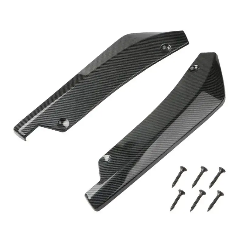 Thumbnail: Car Universal Front Rear Bumper Strip Lip Spoiler Diffuser Splitter Scratch Prot