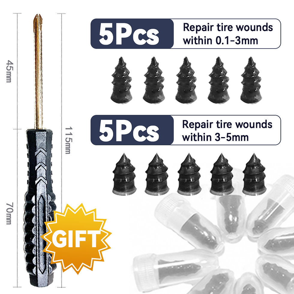 Thumbnail: 50PCS Auto Vacuum Tire Repair Nails Wholesale Tyre Repair Tools for Moto Bike Ti