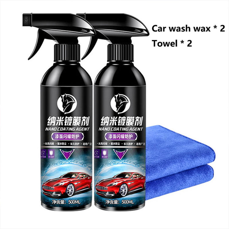 Thumbnail: 10H Ceramic Car Coating 500ML Nano Liquid Glass Plated Crystal Hydrophobic Water