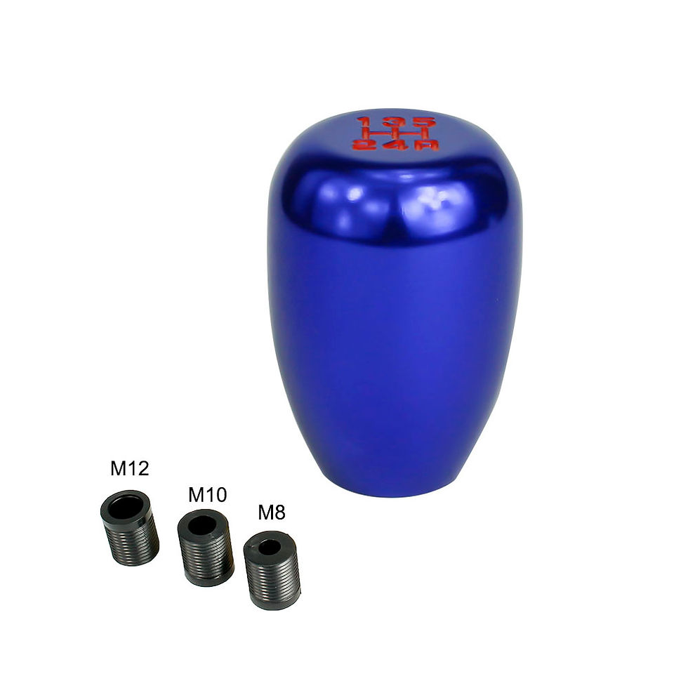 Thumbnail: Universal Racing 5 Speed Car Gear Shift Knob For Manual Transmission Aluminum Al
