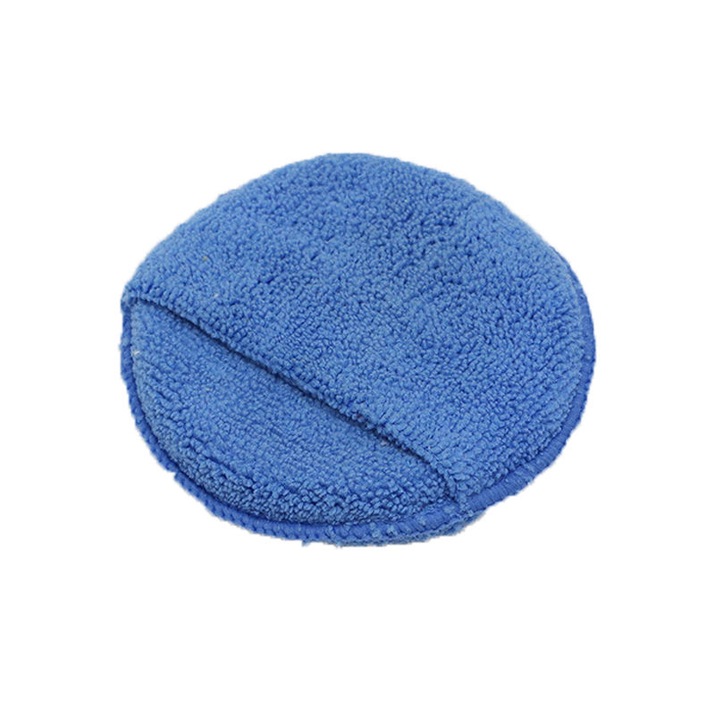 Thumbnail: Car Waxing Polish Sponges 5 Inch Car Detailing Wax Applicator Pads Round Pocket