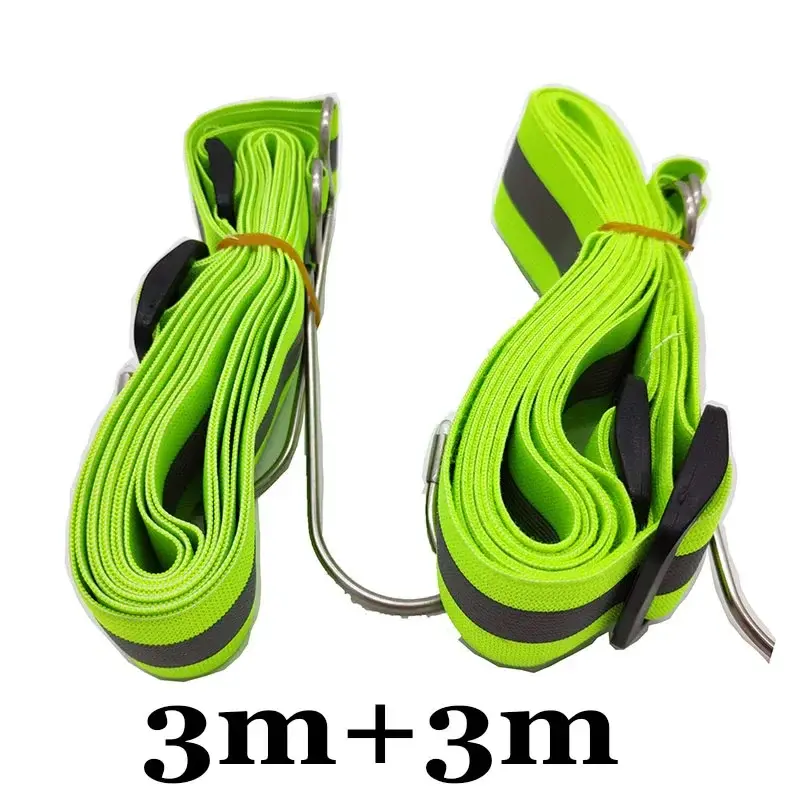 Thumbnail: 3m/6m Car Covers Elastic Adjustable Reflective Stripe Rope Easy Installation Rop