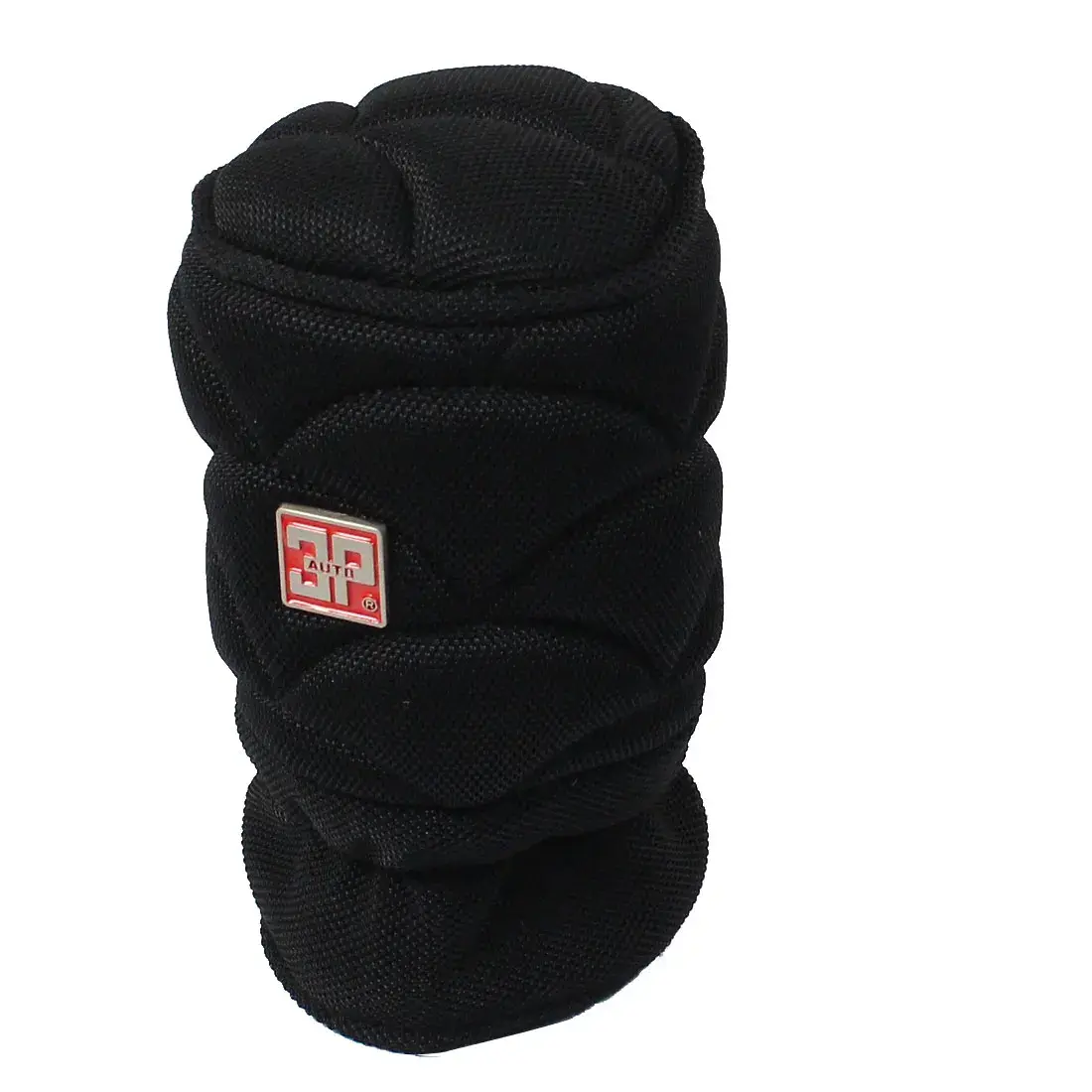 X Autohaux Black Nylon Drawstring Closure Automotive Auto Gear Shift Knob