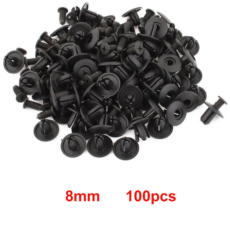 Thumbnail: 8mm/6mm Plastic Rivets Fasteners Screw Car Fender Bumper Screws Clips Rivets Aut