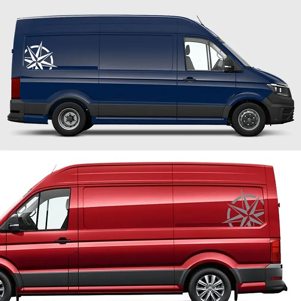 Thumbnail: Car Stickers For Volkswagen VW Crafter Motorhome Custom Advanture Camper Van Gra