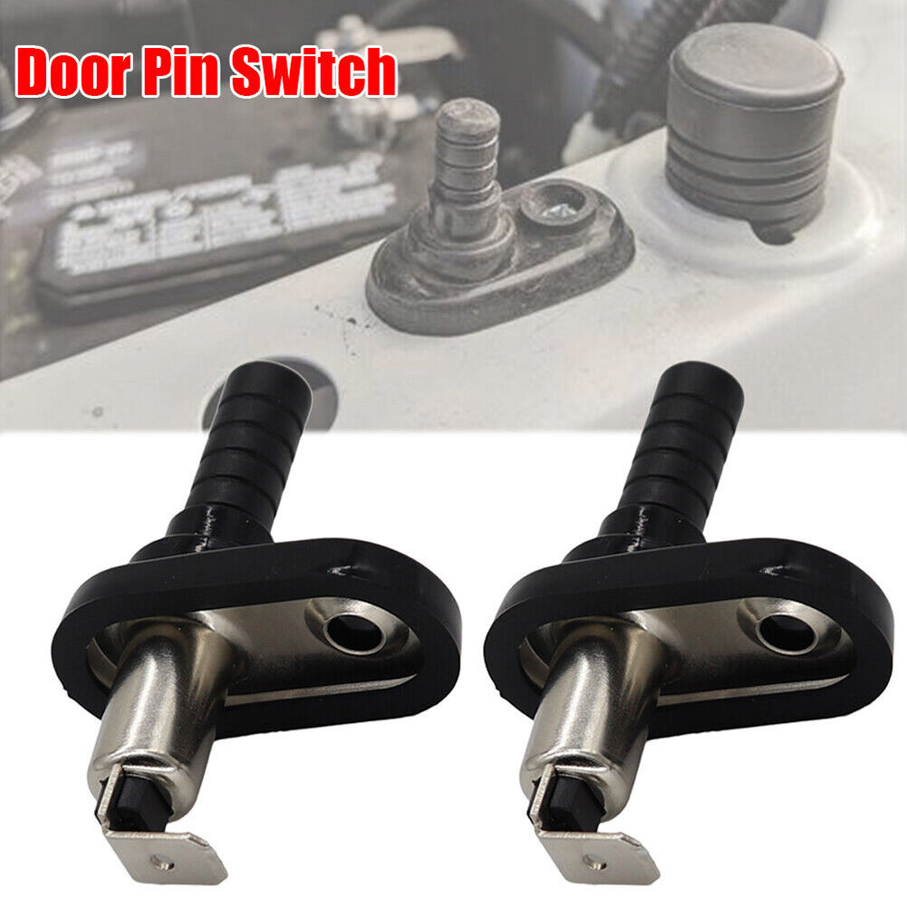 2pcs Car Door Switch 20A 12V Courtest Light Door Switch Alarm Bonnet Boot Gloves