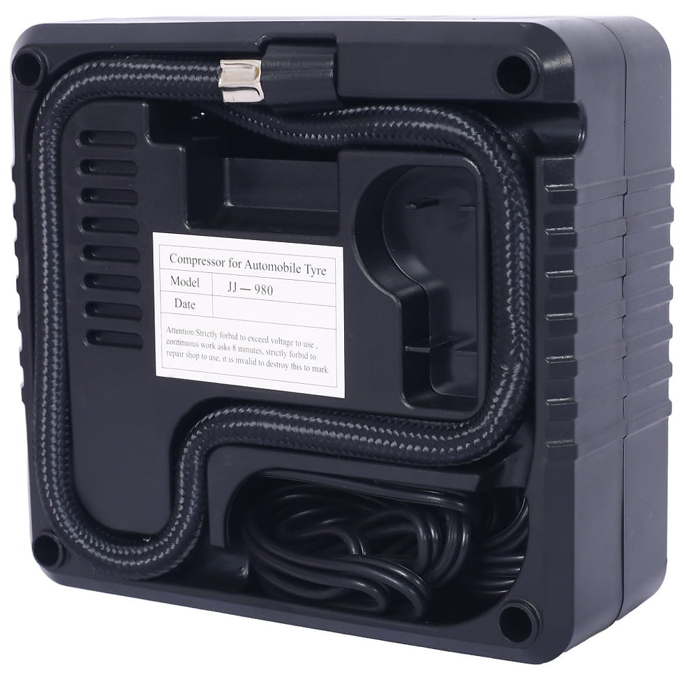 Thumbnail: Auto Safety Emergency Kit, Emergency Car Kit with Portable Air Compressor