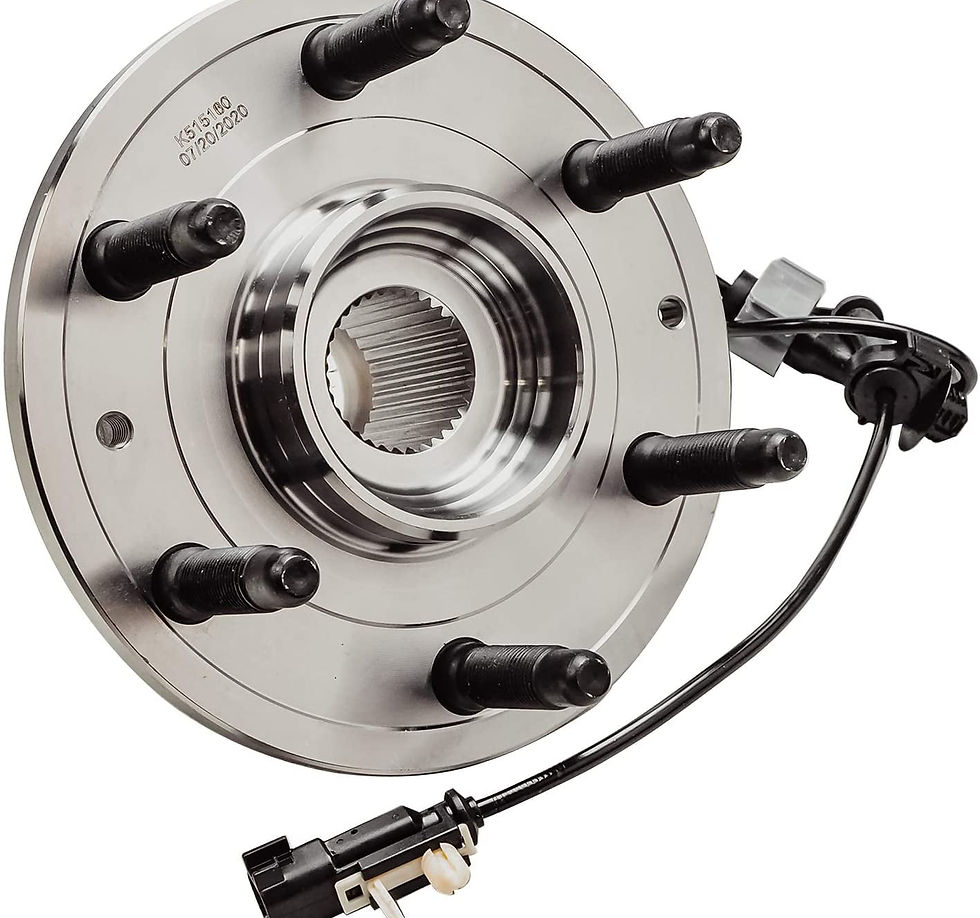 Thumbnail: Detroit Axle - Front Wheel Bearing Hubs for Chevy GMC Silverado Sierra 1500..