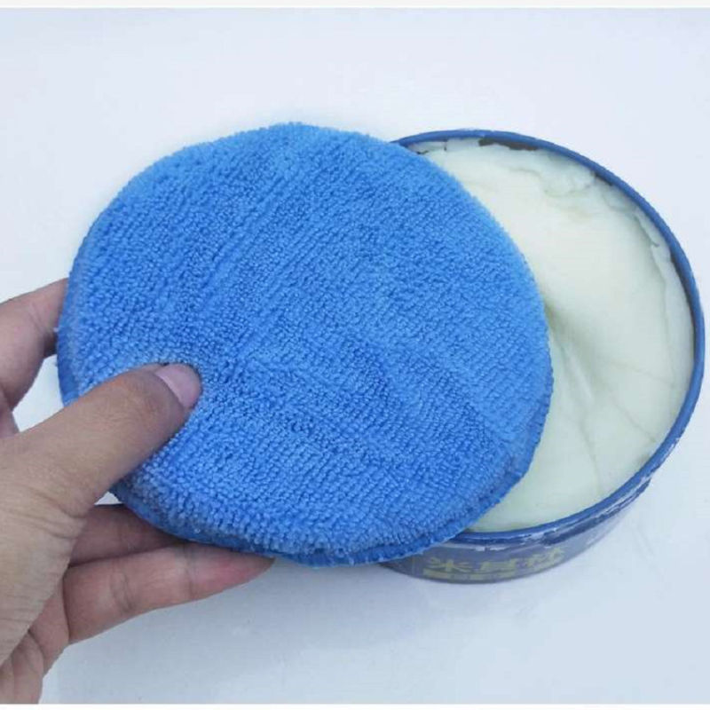 Thumbnail: Car Waxing Polish Sponges 5 Inch Car Detailing Wax Applicator Pads Round Pocket