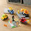 Thumbnail: Kid Connection 12-Piece Construction Vehicles Play Set with Lights Sounds