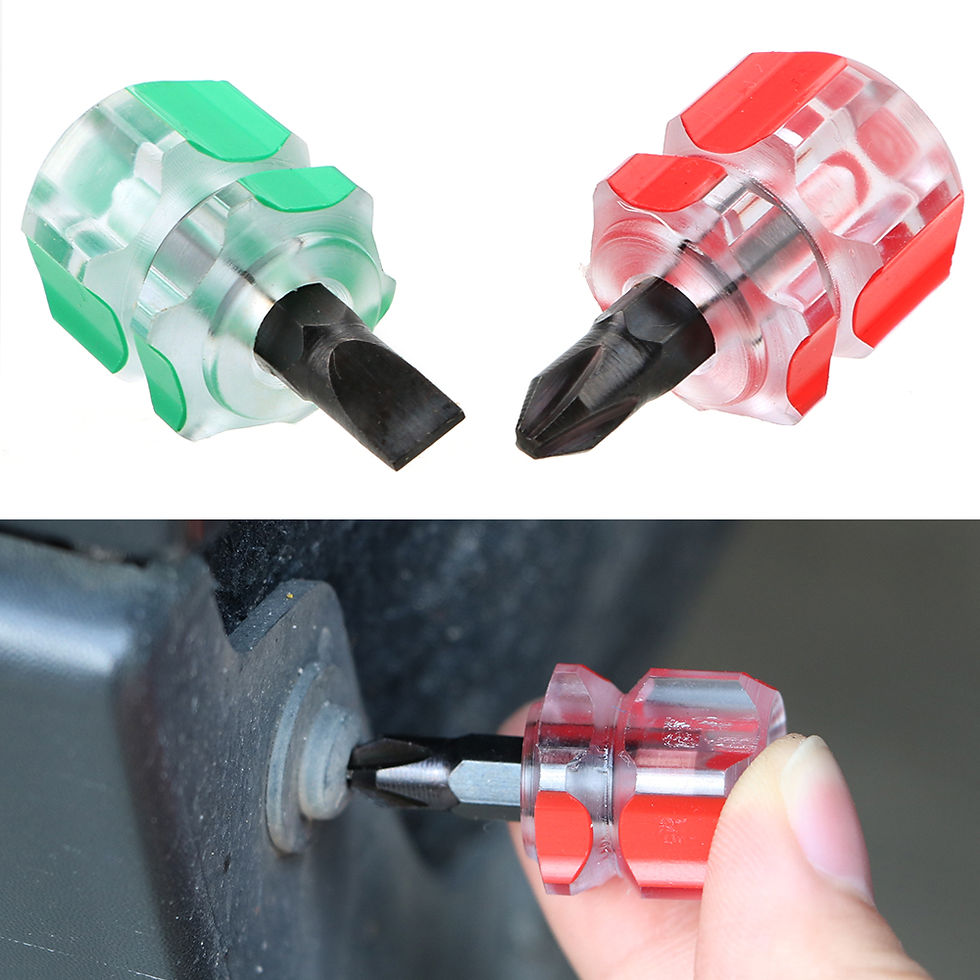 Thumbnail: Slotted Screwdriver Repair Hand Tools Mini Short Small Split Car Fender Repair T