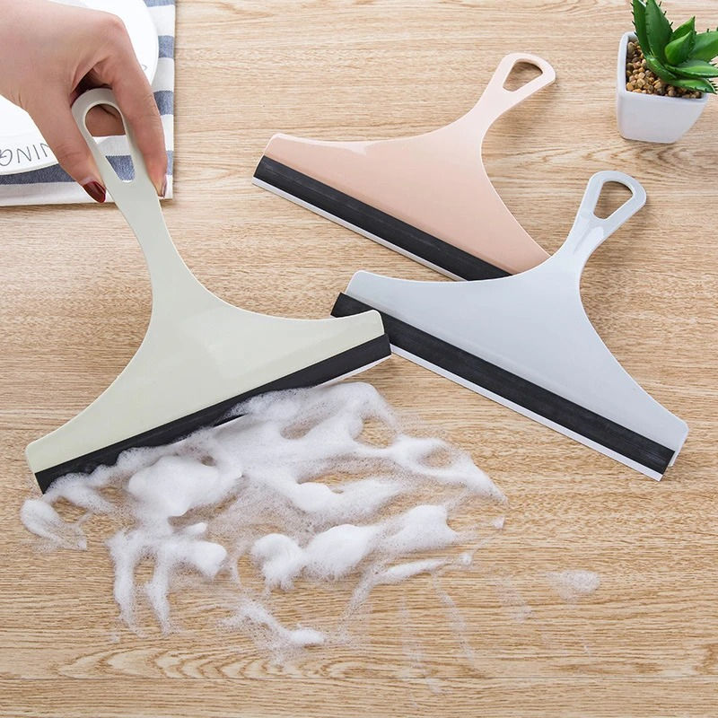 Thumbnail: New Simple Durable Window Mirror Car Windshield Squeegee Glass Wiper Silicone Bl