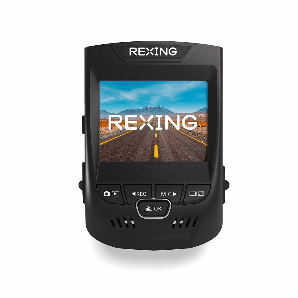 Thumbnail: Rexing 1080p Dash Cam with 170 Wide Angle, 24/7 Parking Monitor, Loop Recor..