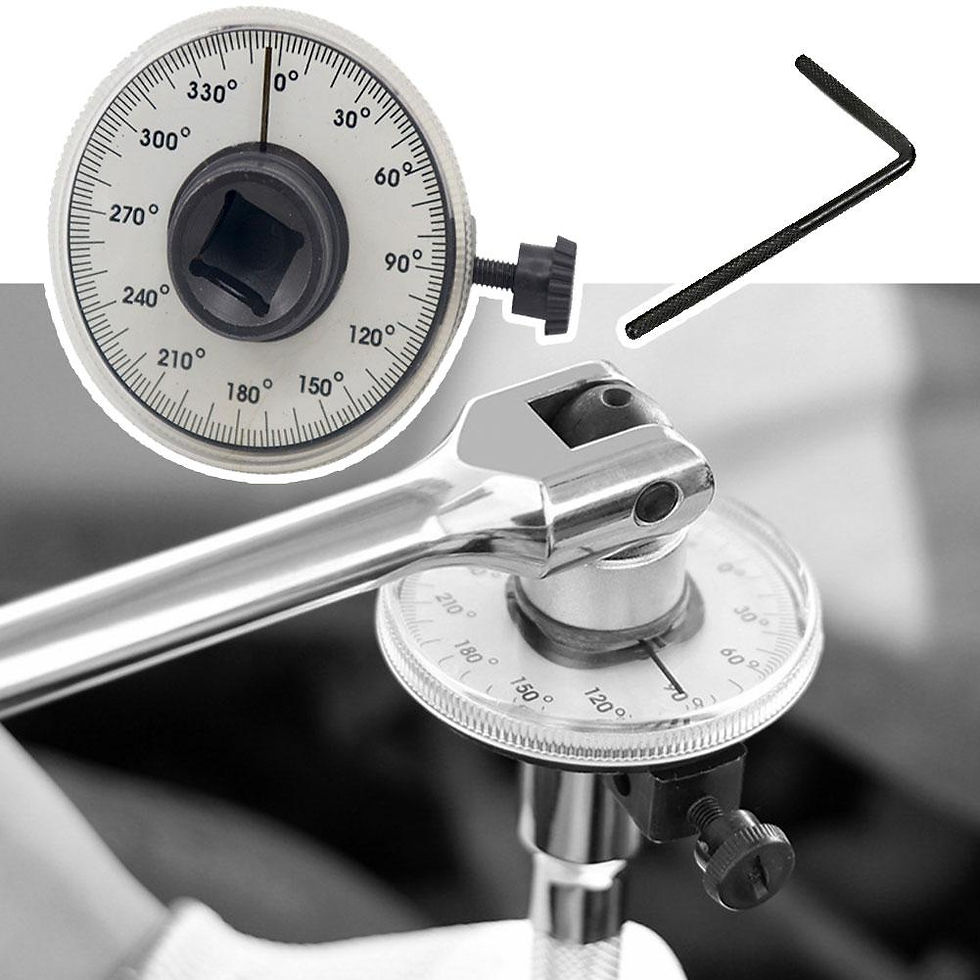 Thumbnail: NEW Torque Wrench Torquemeter Dial Automotive Tools Hand Tool Auto Service Equip