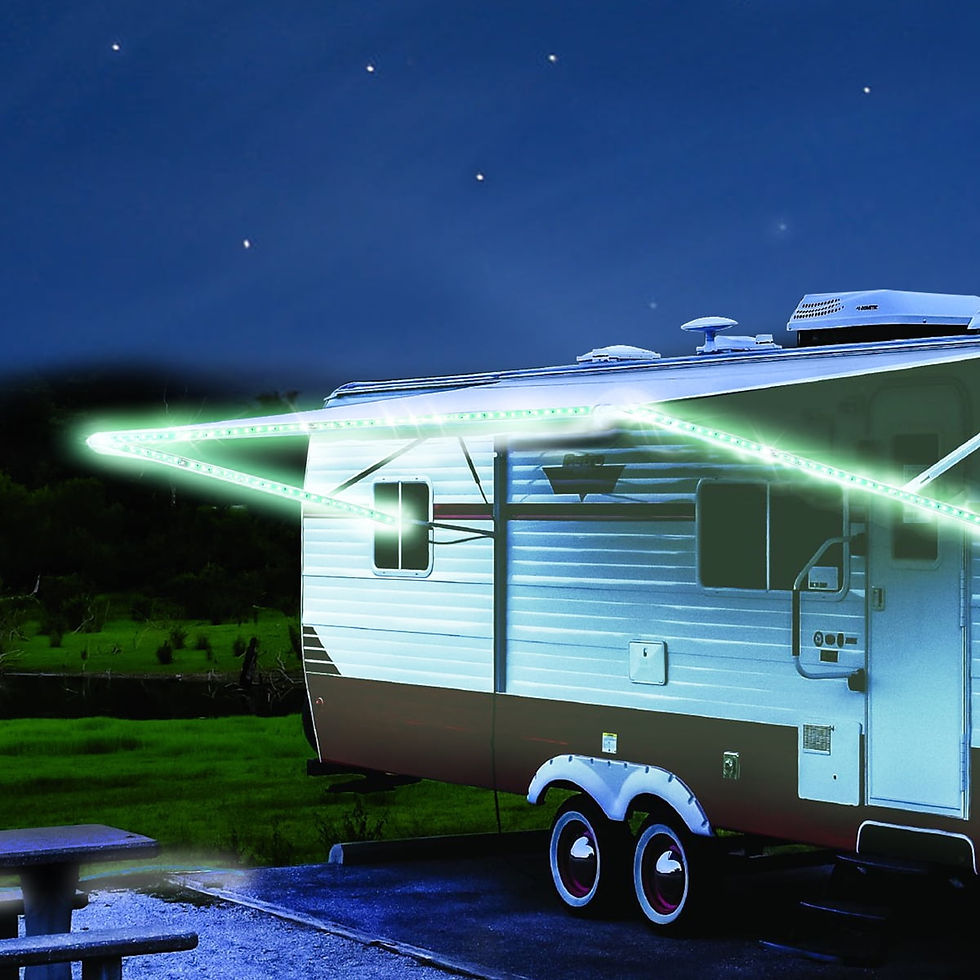 Thumbnail: Auto Drive 120 Volts Multicolor LED Strip Lights with Remote Control for RV