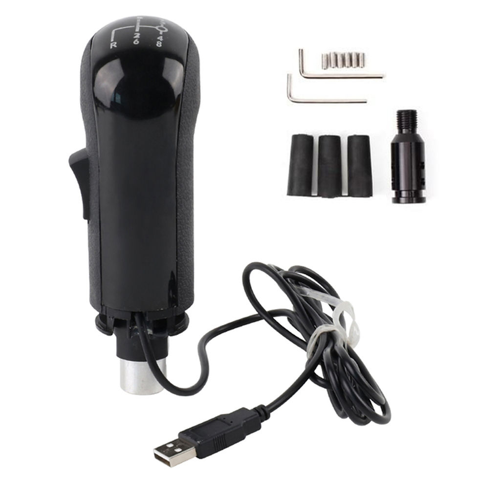 Thumbnail: Left-handed use USB Gearshift Knob for Logitech G923 G29 G27 G25 TH8A for ETS2&A