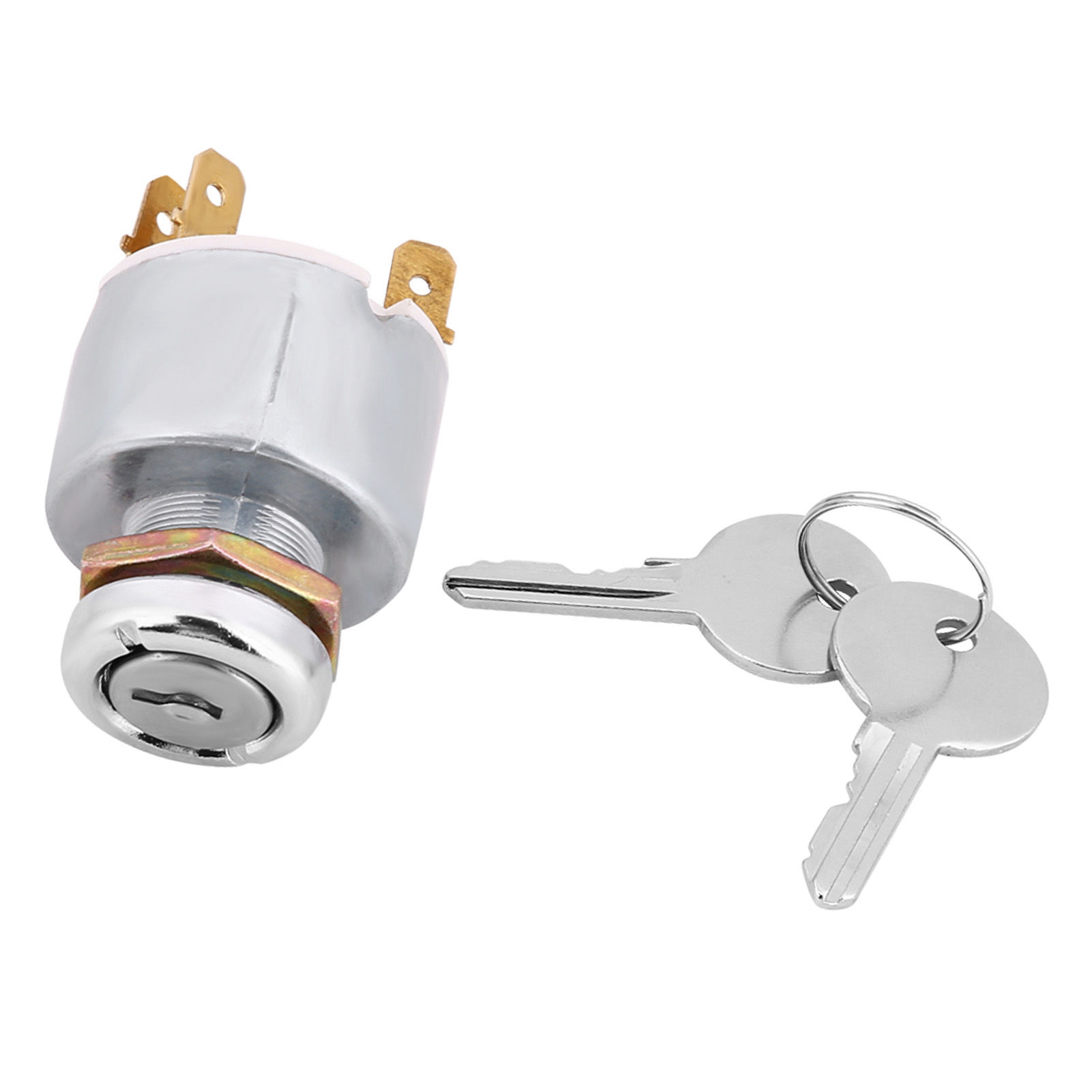 12V Universal Car Auto 3 Position ON OFF Start Ignition Switch Controls W/ 2 Key