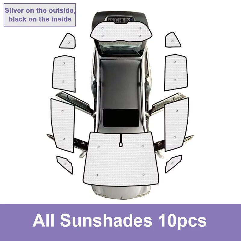 Thumbnail: For Honda Fit Accessories Jazz 2009-2013 GE6 GE7 GE8 GE9 GG3 GG Car Anti-UV Fron