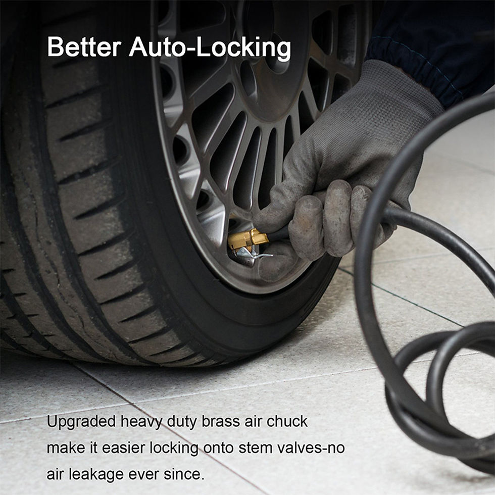 Thumbnail: 1pcs Auto Air Pump Chuck Clip Car Truck Tyre Tire Inflator Valve Connector Car 6