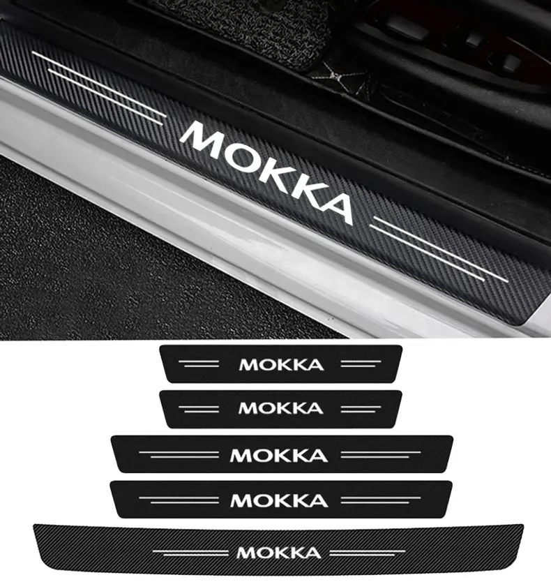 Thumbnail: Car Door Threshold Stickers Sill Protector Tape Anti Scratch Cover Decals for Op