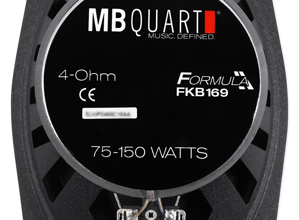 Thumbnail: (2) MB QUART FKB169 6x9" 300 Watt Car Speakers+(2) 6.5" 240 Watt Speakers