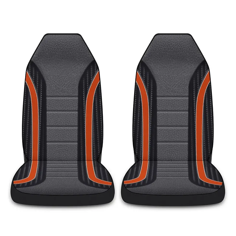 Thumbnail: Car Seat Cover Full Set Universal Polyester Seat Cover Protection Front Seat Cus