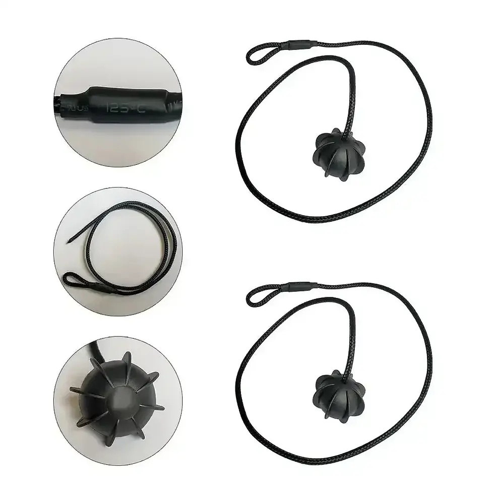 Thumbnail: For VW GOLF 5 Mk6 Tiguan Polo UP T-CROS Boot Trunk Parcel Shelf Strap String Cli