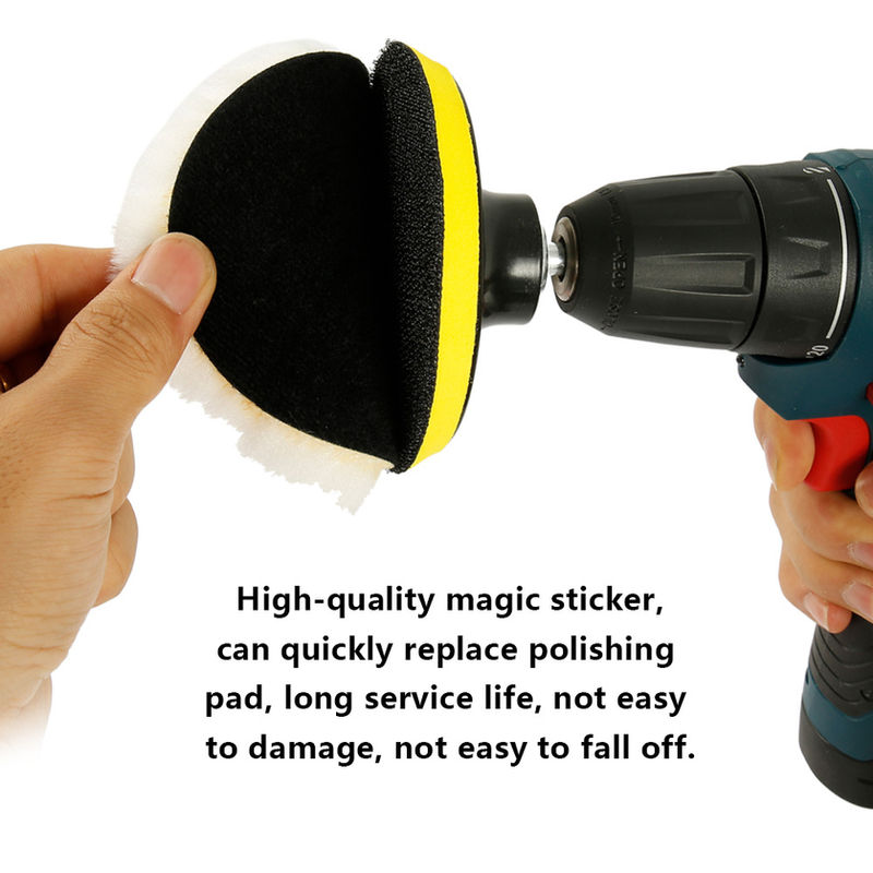 Thumbnail: 5pcs Car Polishing Pads Set 6 Inch Wool Automobile Buffer Polisher Bonnet Pads f