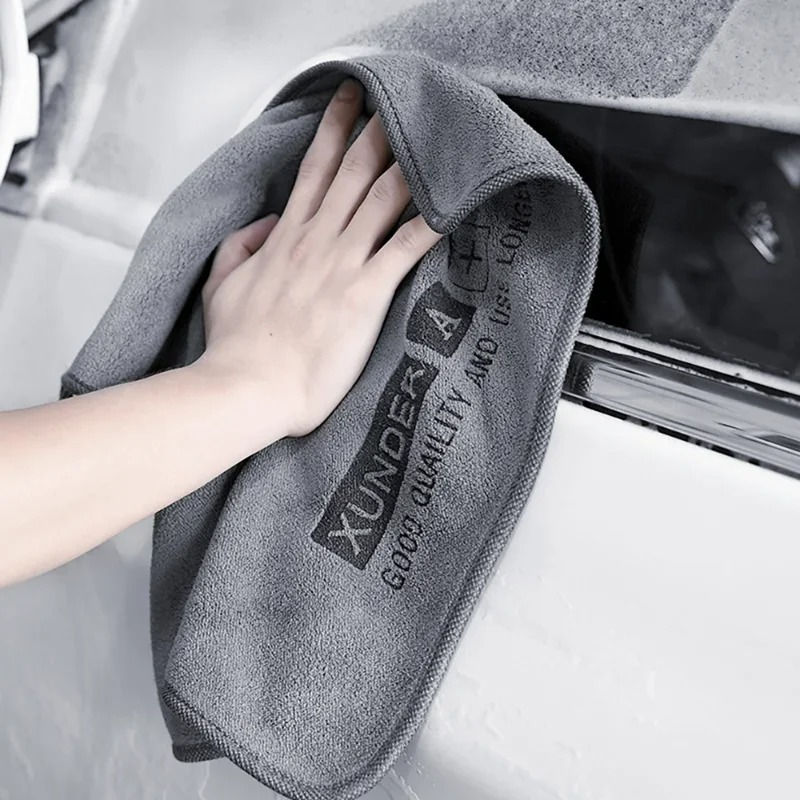 1PC High-end Microfiber Car Wash Towel Soft Drying Cloth Car Body Towels Double