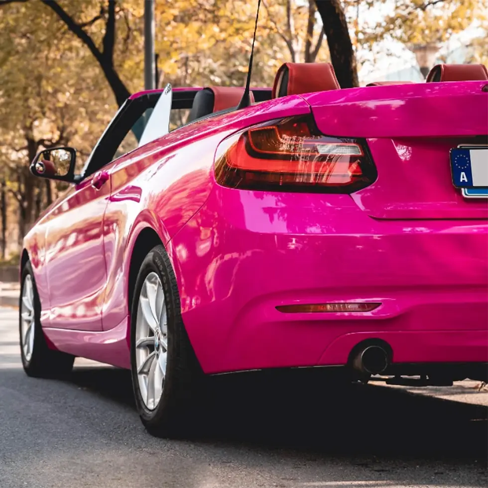Thumbnail: Car Sticker Ultra Gloss Magenta Bubble Free Vinyl Film PET Auto DIY Decal Vehicl