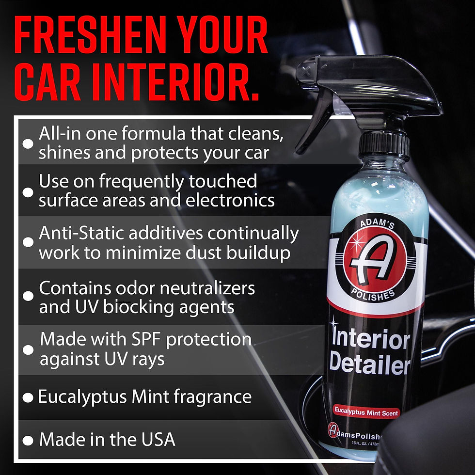 Thumbnail: Adam's Polishes Interior Detailer, 16oz