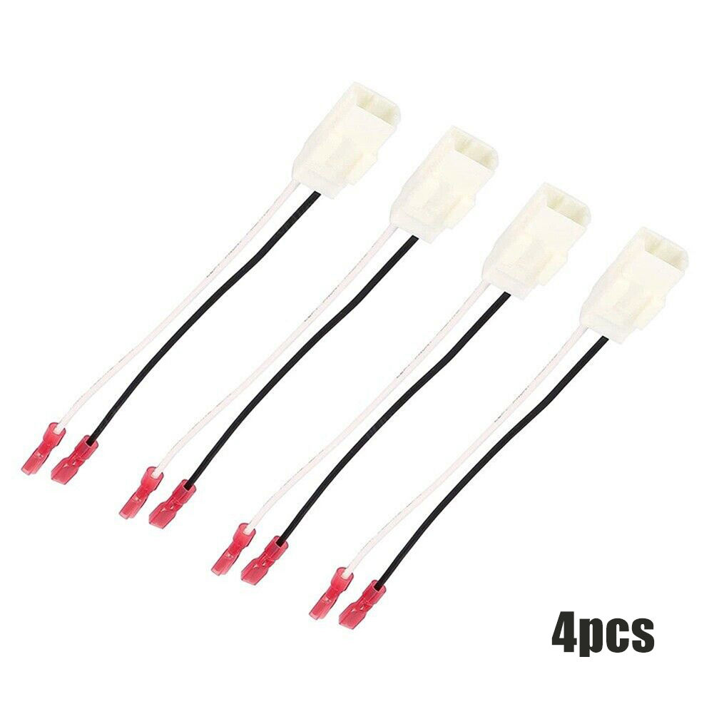4Pcs Car Speaker Adapter Wiring Harness Connector For Chrysler Vehicle Connectio
