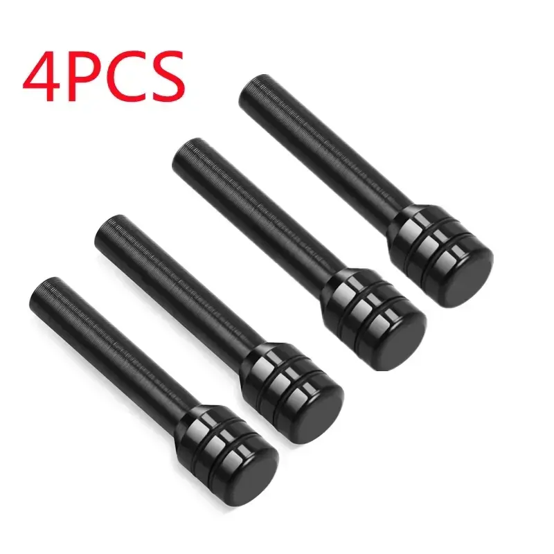 Thumbnail: 2/4Pcs Car Universal Alloy Door Lock Pins Lock Pin Screw Knob Inner Thread Car T