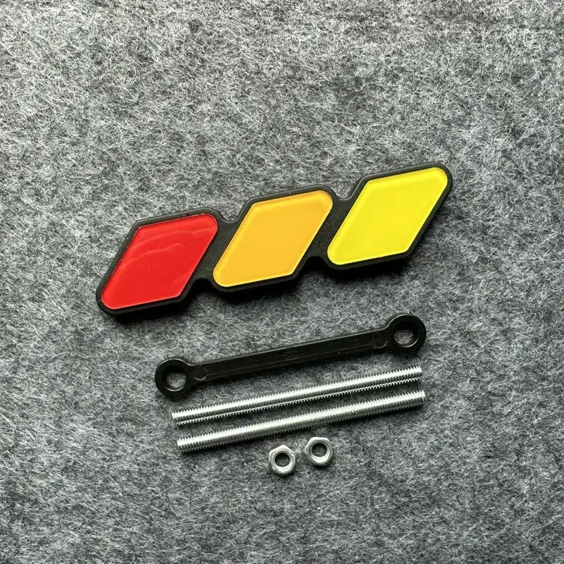 Thumbnail: for Toyota for Tacoma 4Runner Tri-color 3 Grille Badge Emblem Tundra Highlande M