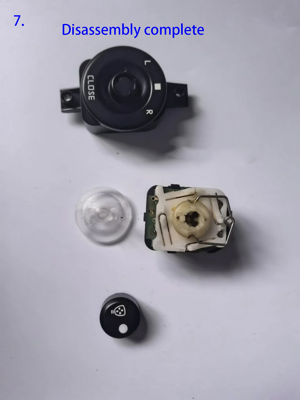 Thumbnail: 190934 rearview mirror switch Knob repair kits Fit for Maserati GranCabrio, Gran