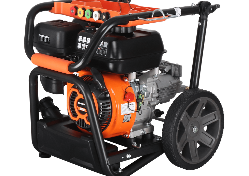 Thumbnail: Genkins GPW3200 Gas Powered Foldable Pressure Washer 3200 PSI and 2.5 GPM, ..