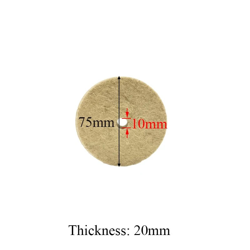 Thumbnail: Felt Wheel Car Cleaning And Maintenance Polishing Disc Wool Felt Wheel Polishing