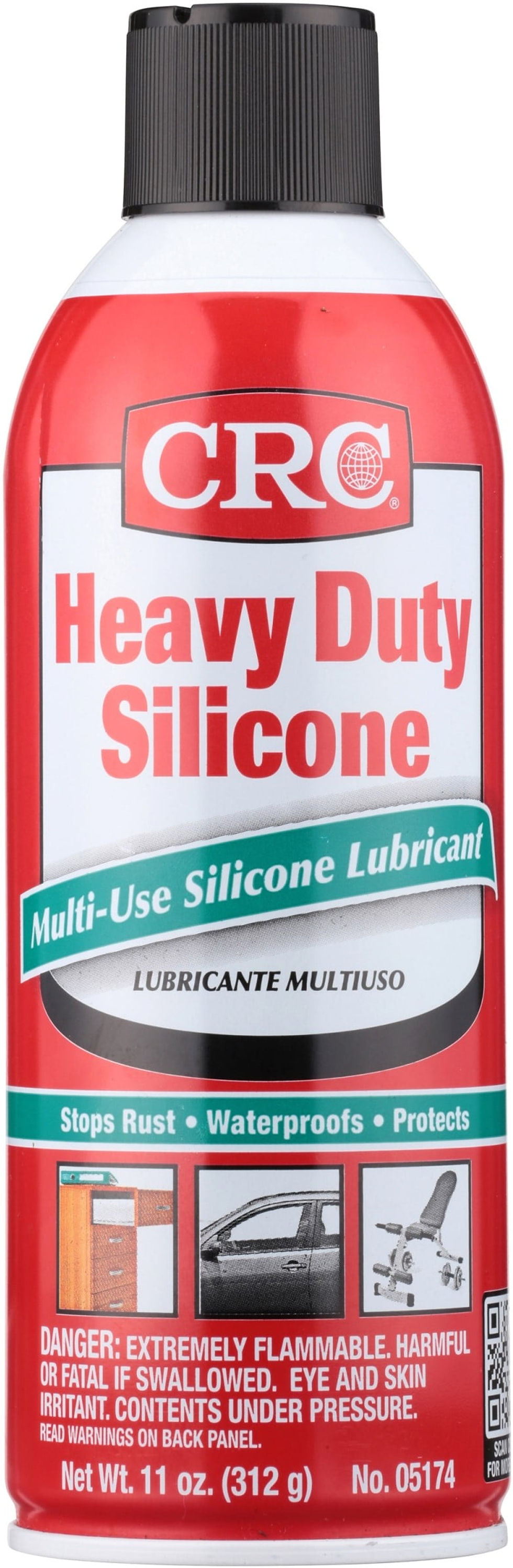 CRC Heavy Duty Silicone Lubricant, 11 oz