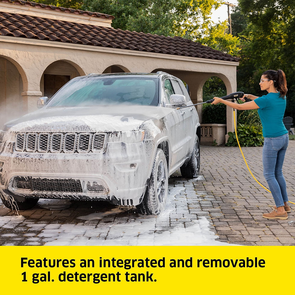 Thumbnail: Karcher K2100PS 2625 Max PSI Power Washer, Hose and 4 Nozzles, 1.2 GPM