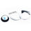 Thumbnail: 2pcs/set Adjustable HD Glass Convex Car Motorcycle Blind Spot Mirror for Parking