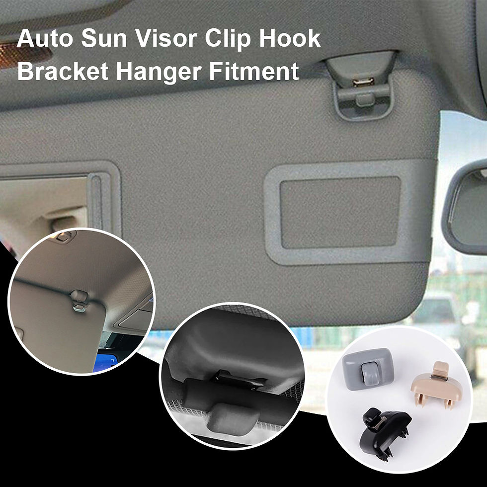 Thumbnail: 4pcs Car Sun Visor Retainer Hook Fastener Clip Holder Bracket For Audi A1 A3 A4
