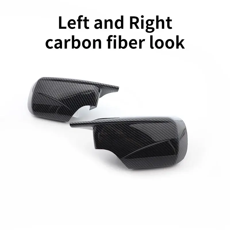 Thumbnail: ABS Rearview Mirror Case Door Wing Mirror Cover Cap Shell Housing for BMW E46 31