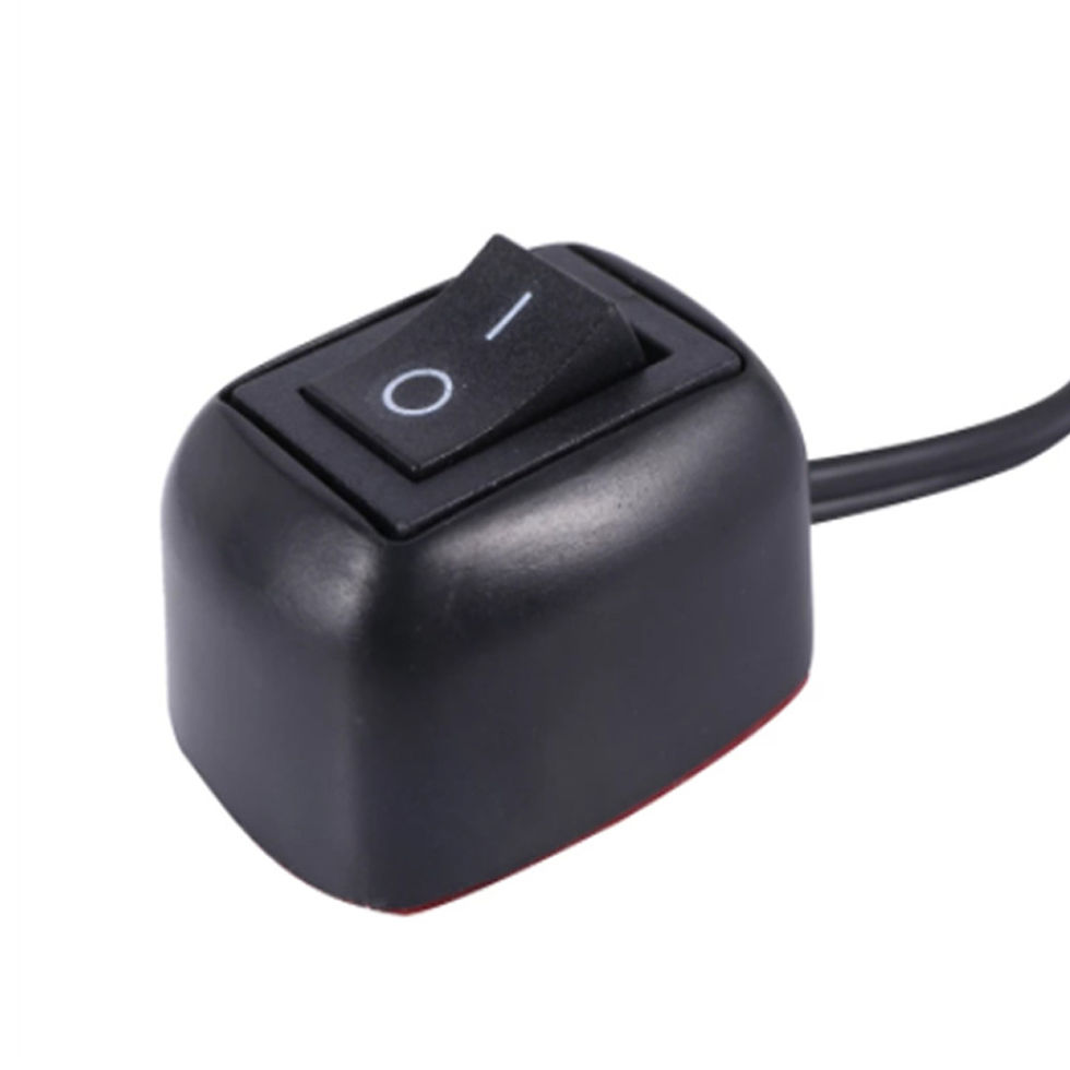 Thumbnail: Universal Car Switch Paste Type Toggle Switch with Cable 60cm/100cm DC 12V for F