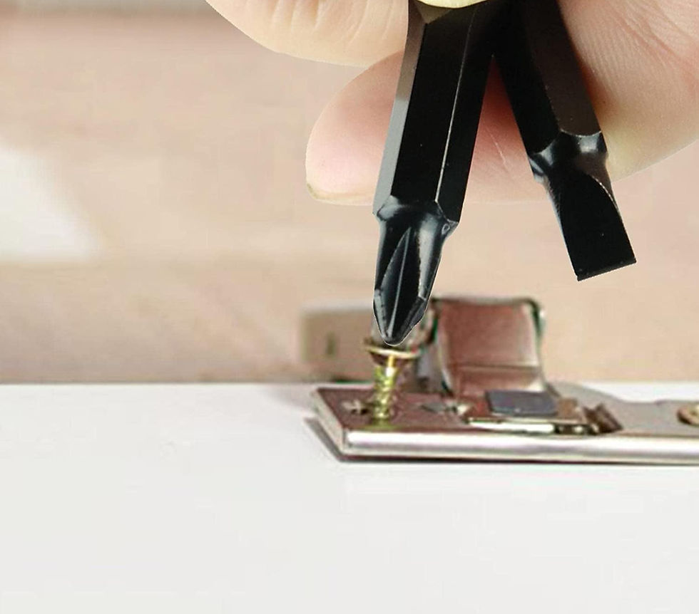 Thumbnail: Key Chain Screwdrivers - 2 in 1 Flat Head Screwdriver Phillips Screwdriver ..
